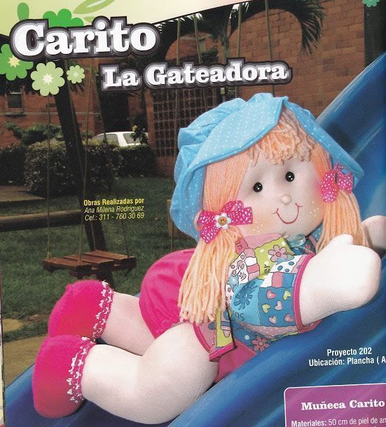 muñeca gateadora