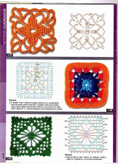 Ideas para hacer mantas a crochet 8