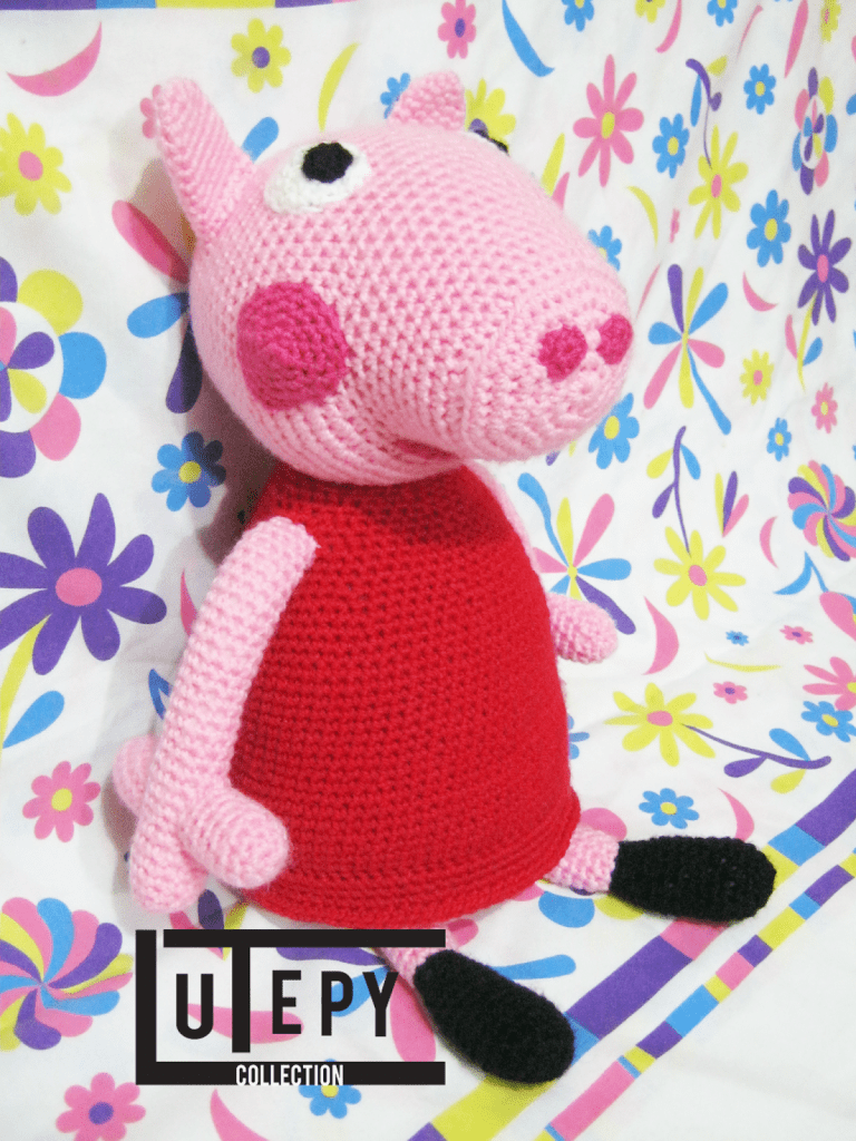 DIY gratis de Peppa Pig (amigurimi) DIY gratis de Peppa Pig (amigurimi)