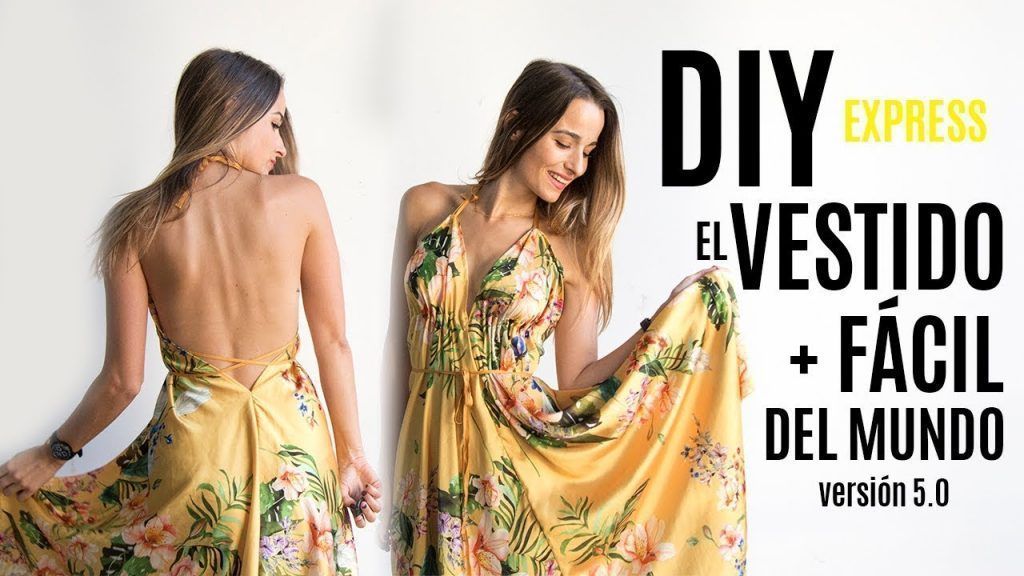 Diy para hacer un vestido veraniego fácil Diy para hacer un vestido veraniego fácil