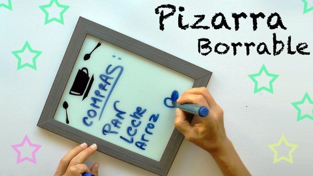 Haz tu propia pizarra mágica (o borrable) Haz tu propia pizarra mágica (o borrable)