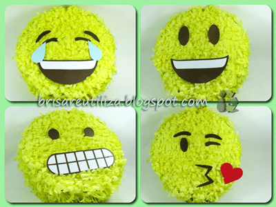 DIY Como hacer piñata con motivo de emojis 2 DIY Como hacer piñata con motivo de emojis 2