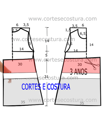 Patrones para vestido de niña talla 3 años 5 Patrones para vestido de niña talla 3 años 5