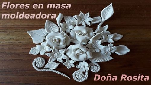 DIY para aprender a hacer flores en porcelana fría DIY para aprender a hacer flores en porcelana fría