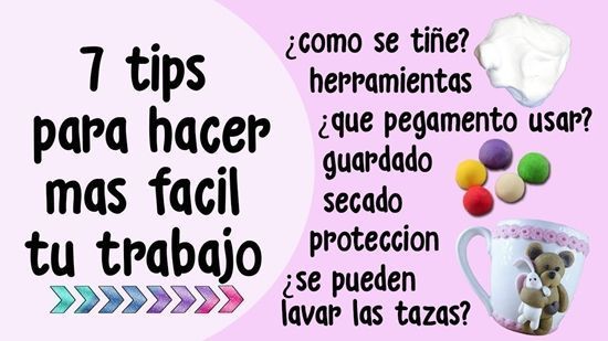 Trucos para utilizar con porcelana fría Trucos para utilizar con porcelana fría