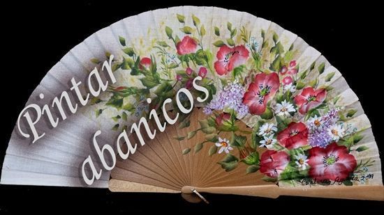 DIY para pintar abánicos con pintura acrílica DIY para pintar abánicos con pintura acrílica