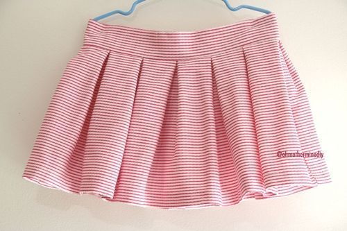 DIY+patrones para hacer una falda de tablas para niña DIY+patrones para hacer una falda de tablas para niña