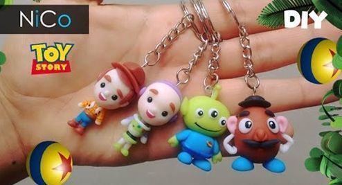 DIY personajes de Toy story en porcelana fría DIY personajes de Toy story en porcelana fría