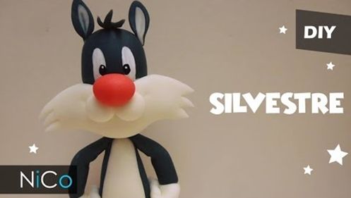 DIY para hacer a Silvestre en porcelana fría DIY para hacer a Silvestre en porcelana fría
