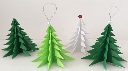 Cómo hacer un árbol de navidad con cartulina Cómo hacer un árbol de navidad con cartulina