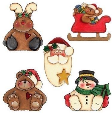 7 Láminas de decoupage para navidad (2) 7 Láminas de decoupage para navidad (2)
