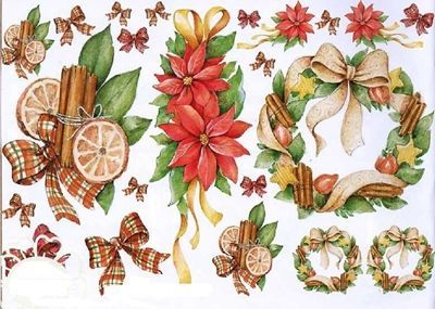 7 Láminas de decoupage para navidad (6) 7 Láminas de decoupage para navidad (6)