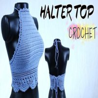 DIY halter top a crochet